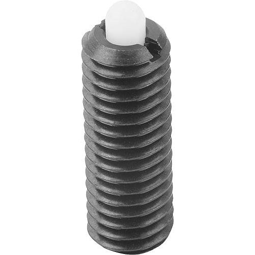 KIPP K0318.1A6 SPRING PLUNGER LIGHT SPRING FORCE D=5/8-11 L=32, STEEL, COMP:PIN POM, PU=10 on Sale