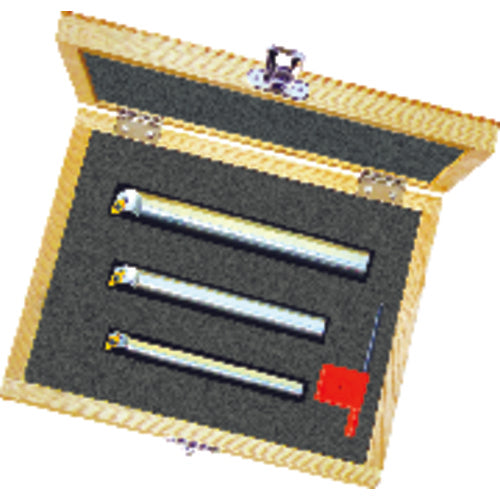 Micro 100 GE45402400 Coolant Thru Boring Bar Set – 3/8, 1/2, 5/8" SH Hot on Sale