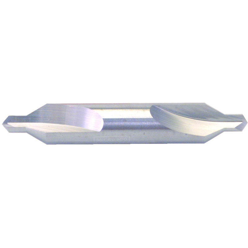 Micro 100 GE45DC0 #1 to #6 x 3" OAL 60 Degree Carbide Combined Drill and Countersink Plain Uncoated Discount