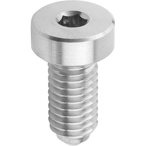 KIPP K0336.101 SPRING PLUNGER SPRING FORCE, WITH HEAD, D=M10 L=26, STAINLESS STEEL, COMP:BALL STAINLESS STEEL Fashion