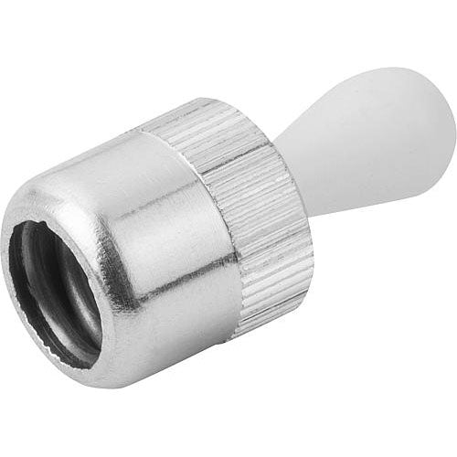 KIPP K0368.71054 LATERAL SPRING PLUNGER, SPRING FORCE WITHOUT SEAL D=10, D2=10, L1=6,7, ALUMINIUM, COMP:POLYACETAL Hot on Sale