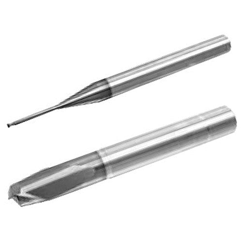 Micro 100 GE45MMRM0108X 1mm Dia. – 50mm OAL – AlTiN – 30° – Die Mold – Corner Radius – EM – 2 FL Supply