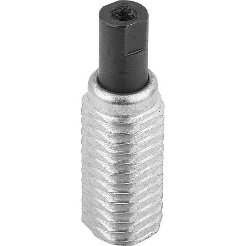 KIPP K0373.1815004 SPRING PUSH-PULL PLUNGER SPRING FORCE, D=M18X1,5, L=17, H=4, STEEL, COMP:STEEL Online Hot Sale