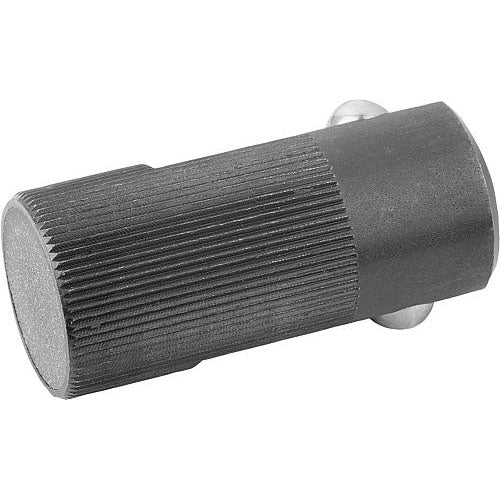 KIPP K0374.618 LATERAL SPRING PLUNGER SPRING FORCE, DOUBLE SIDED, D=18 L=40, FORM:D, FREE-CUTTING STEEL, COMP:STEEL Sale