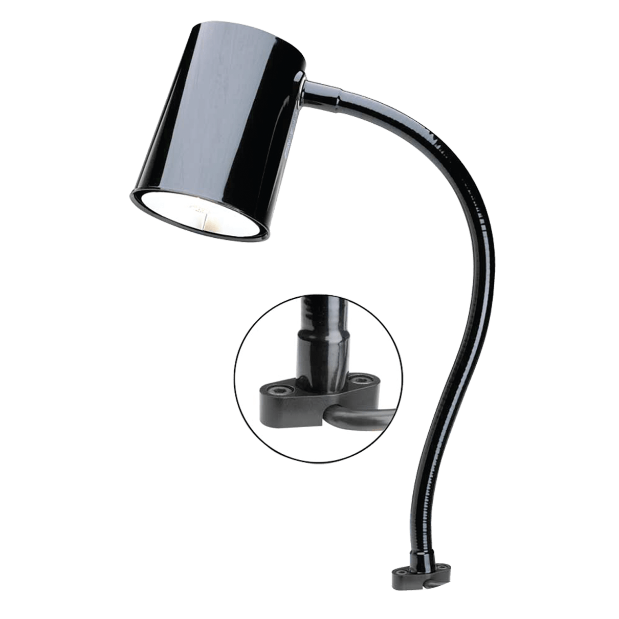 Moffatt KE5095050 Gooseneck Machinery Light – 24" Overall Length – Screw Mount Online Hot Sale