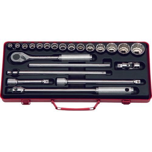 Ko-ken 4244M 1/2 Sq. Dr. Socket set   12 point   22 pieces Discount