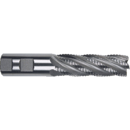Morse Cutting Tools CV3244947 1" x 1" x 4" x 61/2" 5 Flute Single End HSSCo Roughing Center Cutting End Mill-Uncoated Series/List #4612 Hot on Sale