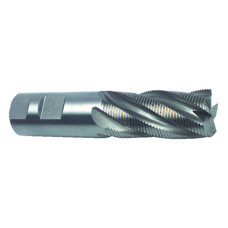Morse Cutting Tools CV3244984 7/8" x 3/4" x 1 7/8" x 4 1/8" 5 Flute Single End HSSCo Roughing Center Cutting End Mill-TiN Series/List #4613G on Sale