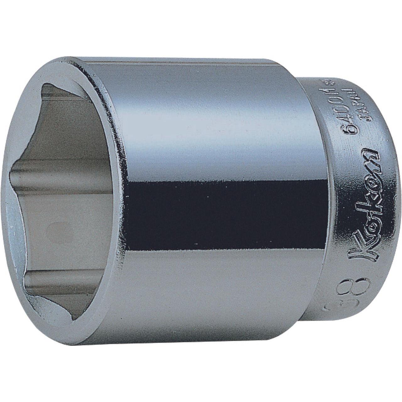 Ko-ken 6400M-38 3/4 Sq. Dr. Socket  38mm 6 point Length 59mm Online Hot Sale