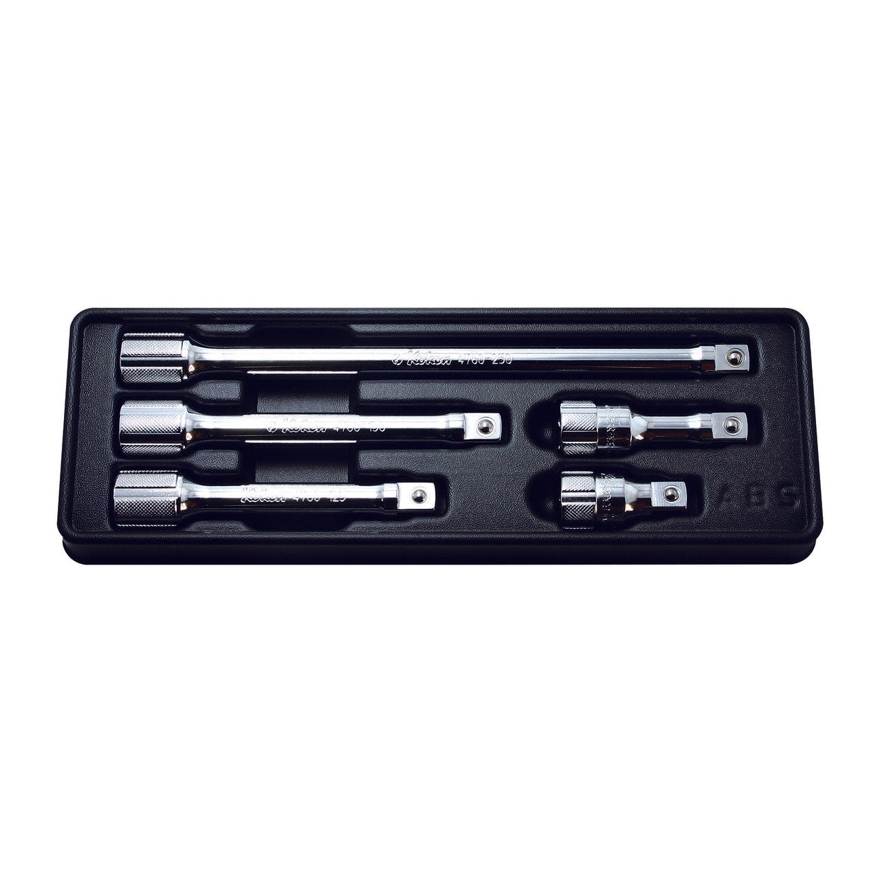 Ko-ken PK4760/5 1/2 Sq. Dr. Extension Bar set  50-250mm ABS Tray   5 pieces Discount