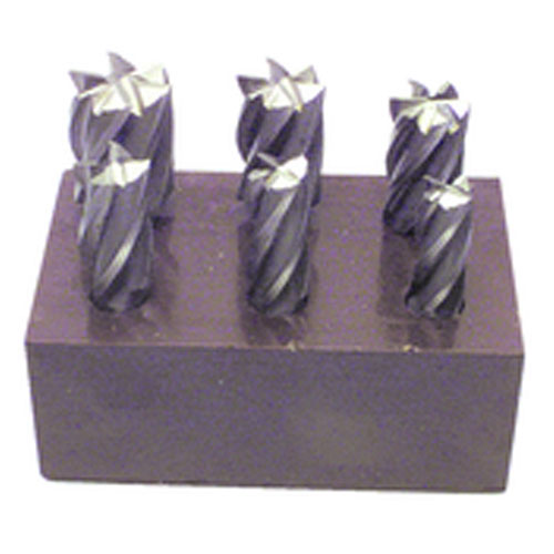 Morse Cutting Tools MT2245021 6 Pc. HSS Reduced Shank End Mill Set Fashion