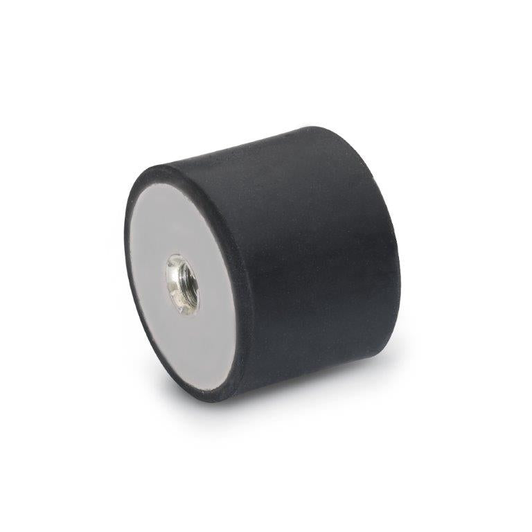 JW WINCO GN451.3-16-13-8-55 RUBBER BUMPER STAINLESS, TAPPED HOLES Discount