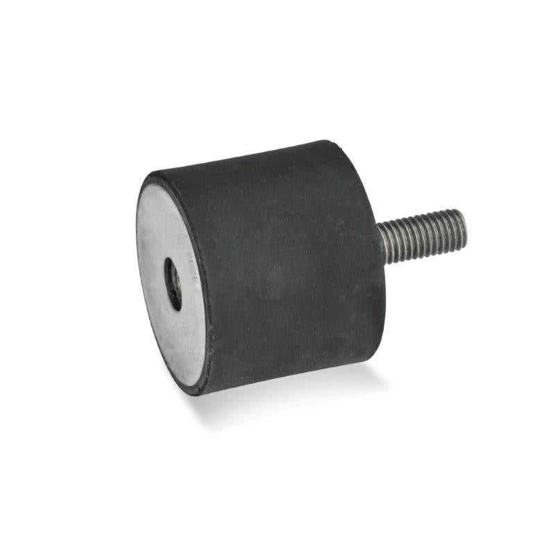 JW WINCO GN451-20-15-M6-ES-55 RUBBER BUMPER STAINLESS, INTERNAL THREAD AND THREADED STUD Online now