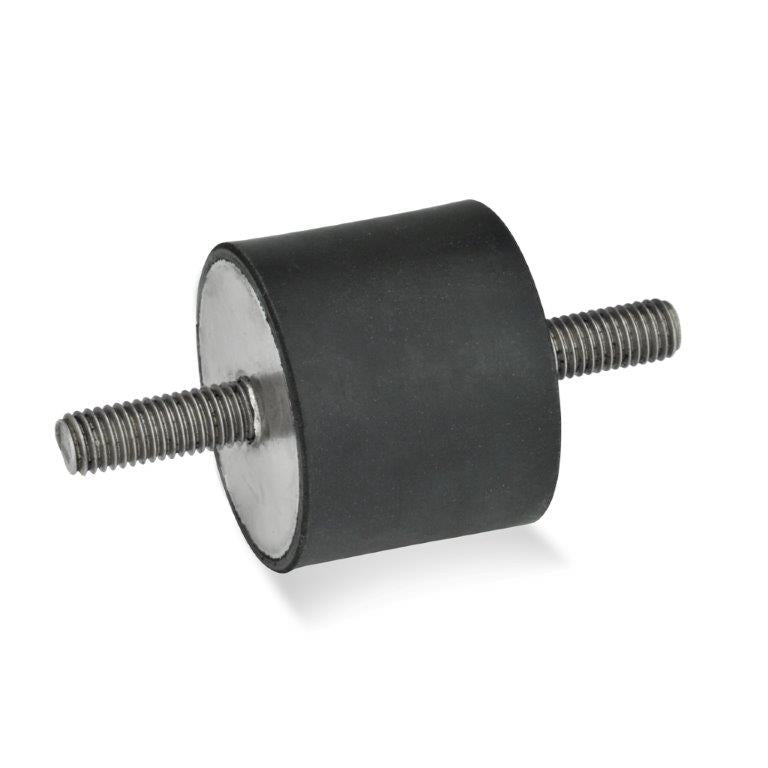 JW WINCO GN451-20-15-M6-SS-55 RUBBER BUMPER STAINLESS,THREADED STUDS Hot on Sale