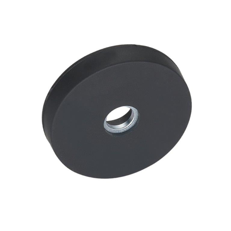 JW WINCO GN51.4-ND-57-SW RETAINING MAGNET W /BORE, RUBBER JACKET Online Sale