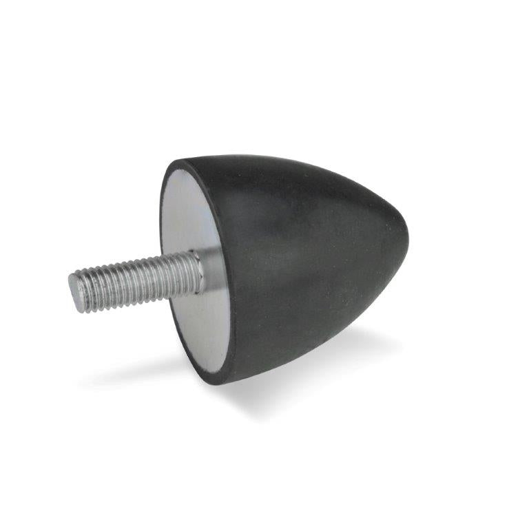 JW WINCO GN453-30-30-M8-S-55 RUBBER BUMPER CONE STAINLESS,THREADED STUD Sale