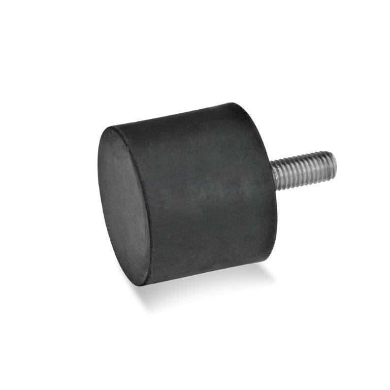 JW WINCO GN452-50-20-M10-S-55 RUBBER BUMPER STAINLESS, THREADED STUD Supply