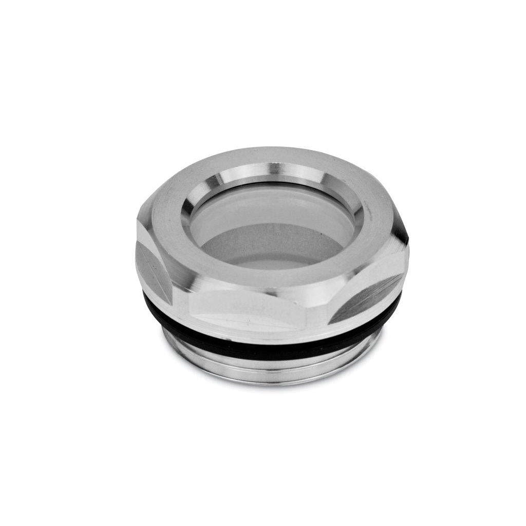 JW WINCO GN743-14-G1/2-B HEAT RESISTANT OIL SIGHT GLASS ALUMINUM W/O REFLECTOR Online now