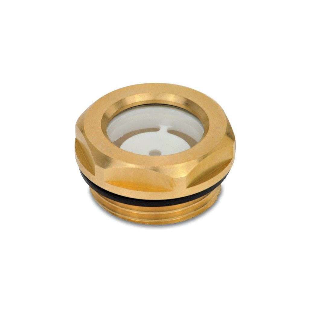 JW WINCO GN743.2-24-G1-A OIL SIGHT GLASS BRASS NATURAL GLASS TYPE A Online Hot Sale