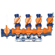 Loc-Line LV5521198 Coolant Hose System Component – 1/4" Inside Diameter System-1/4" Total Flow Control Manifold w/5 valves (Pack of 1) on Sale