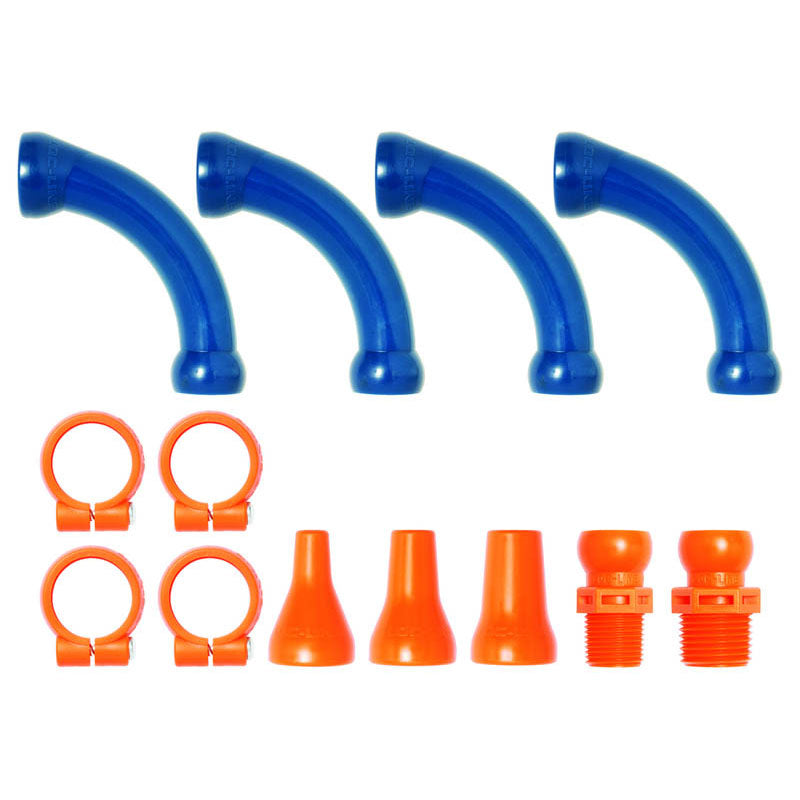 Loc-Line LV5550872 1/2" Extended Elbow Kit – Coolant Hose System Component Fashion