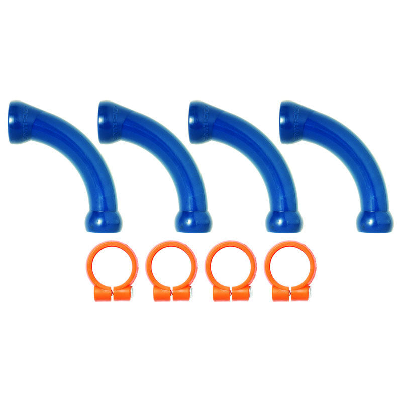 Loc-Line LV5550874 1/2" Extended Elbows & Clamp 4 Piece – Coolant Hose System Component Sale