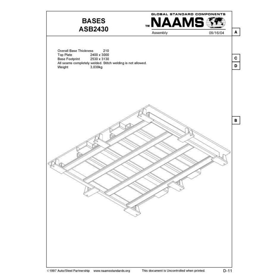 NAAMS Base ASB2430 Online now