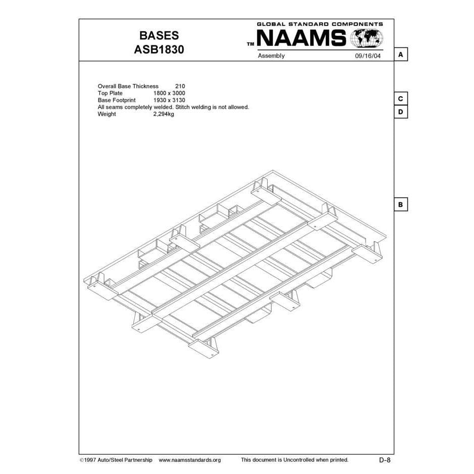 NAAMS Base ASB1830 Discount