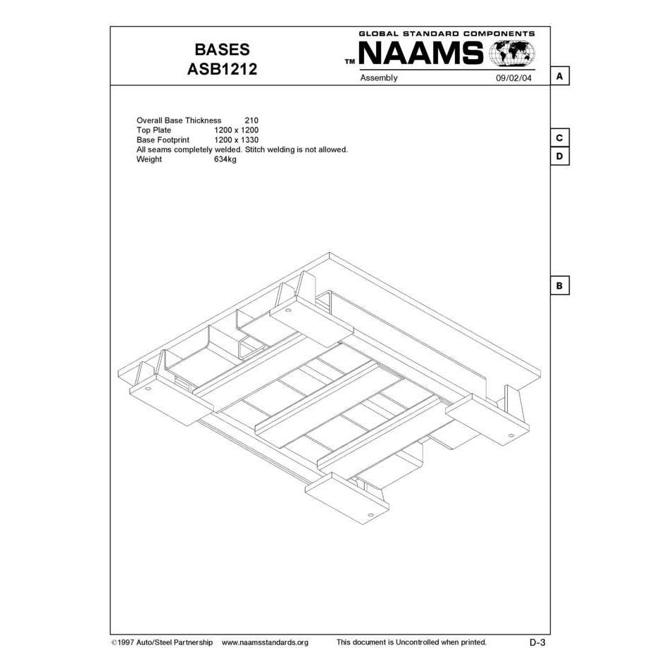 NAAMS Base ASB1212 Online Hot Sale