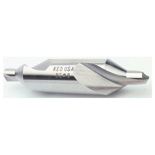 Keo AV4211042 #10 x 3-3/4" OAL 60 Degree HSSCo Plain Combined Drill and Countersink Uncoated Online Hot Sale