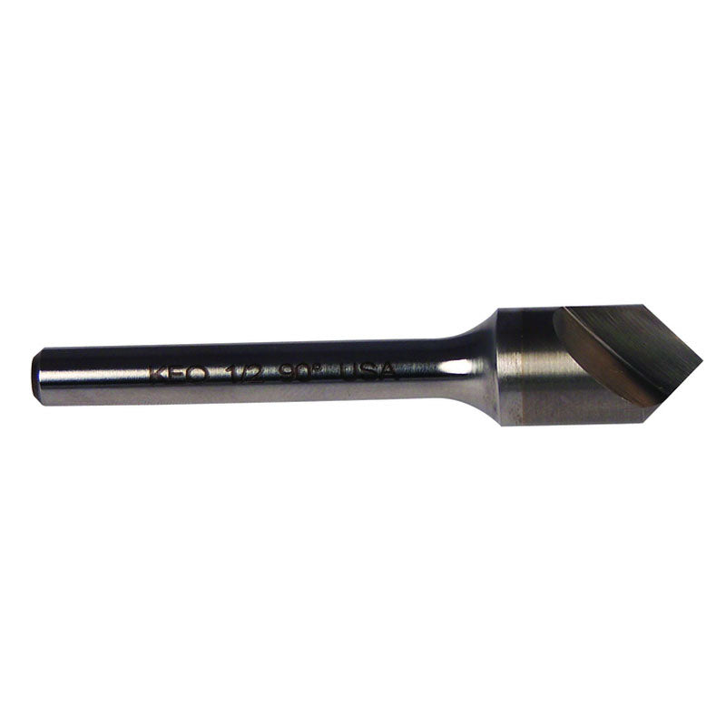 Keo AV4255728 1-1/4 Size-3/4 Shank-90° Single Flute Countersink Hot on Sale