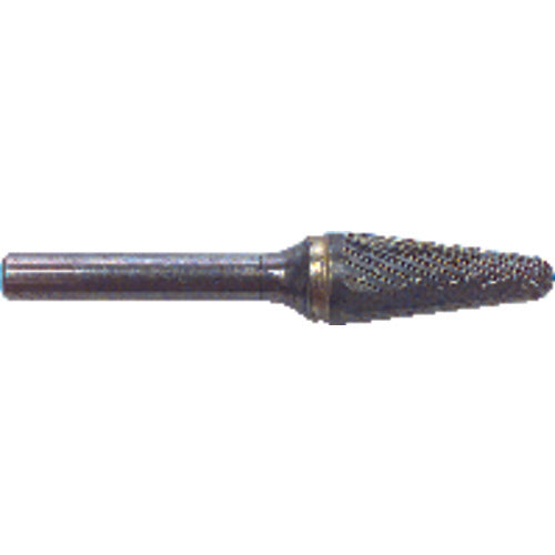 M A Ford FP6048500027L6 1/2 EdgeHog Conical Radius End Carbide Bur SL-4L6 Standard Alt Diamond (Double) 6" Shk Lgth Hot on Sale