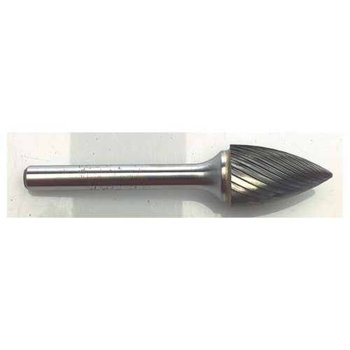M A Ford FP6046500120 1/2 EdgeHog Tree Shape Pointed End Carbide Bur SG-13 Standard Supply
