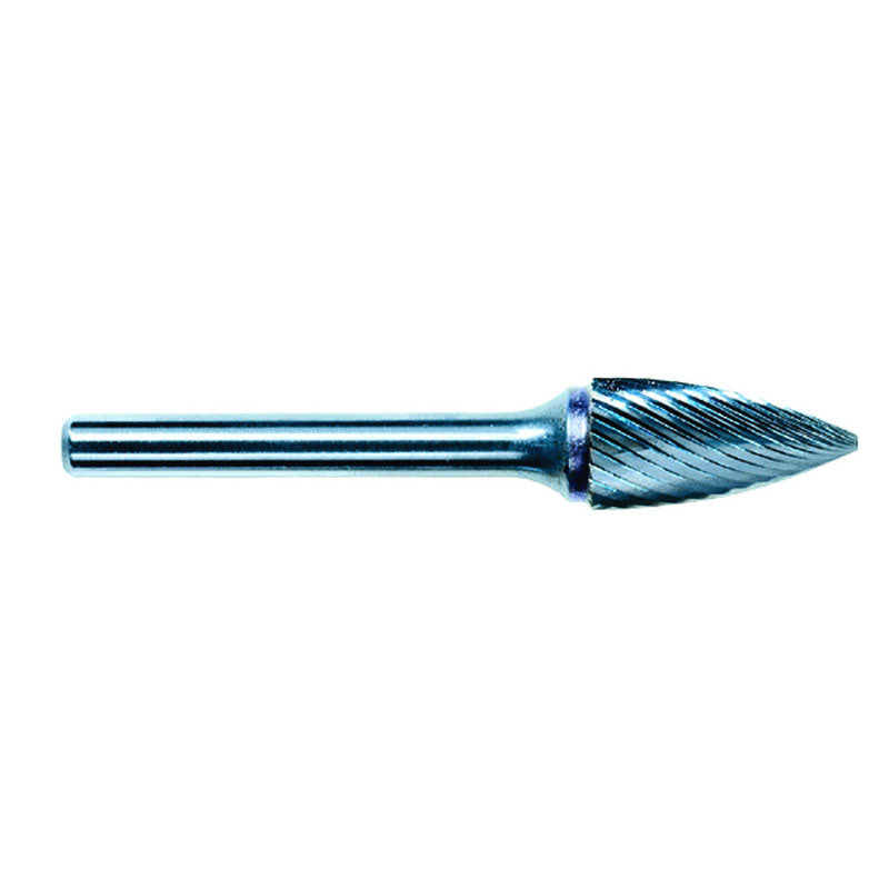 M A Ford FP6046625020 5/8 EdgeHog Tree Shape Pointed End Carbide Bur SG-6 Standard on Sale
