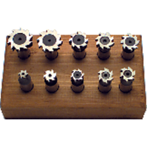 Keo AV4360100 10 Pc. HSS Woodruff Keyseat Cutter Set Online Sale