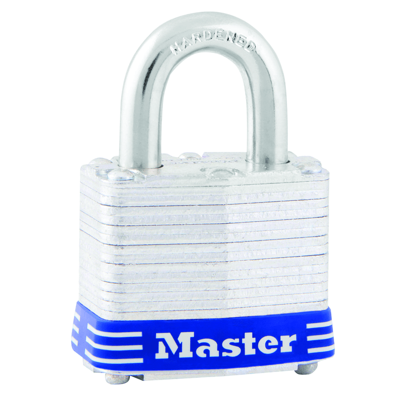 Master Lock KP903D Commercial Steel Padlock 1 9/16" Body Width; Keyed: Different; Silver Online