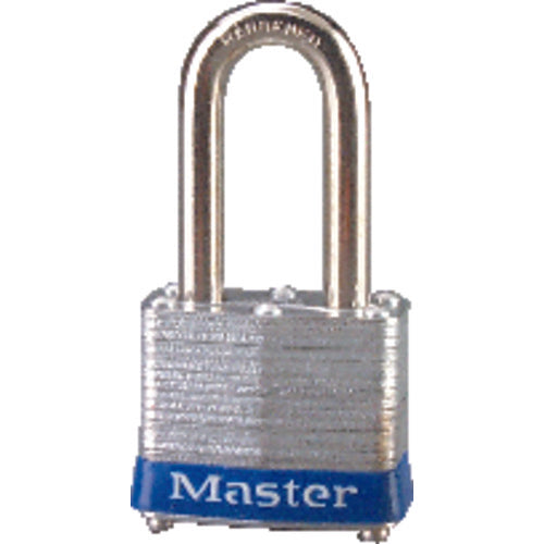 Master Lock KP903KALF Commercial Steel Padlock 19/16" Body Width; Keyed: Alike; Silver Hot on Sale