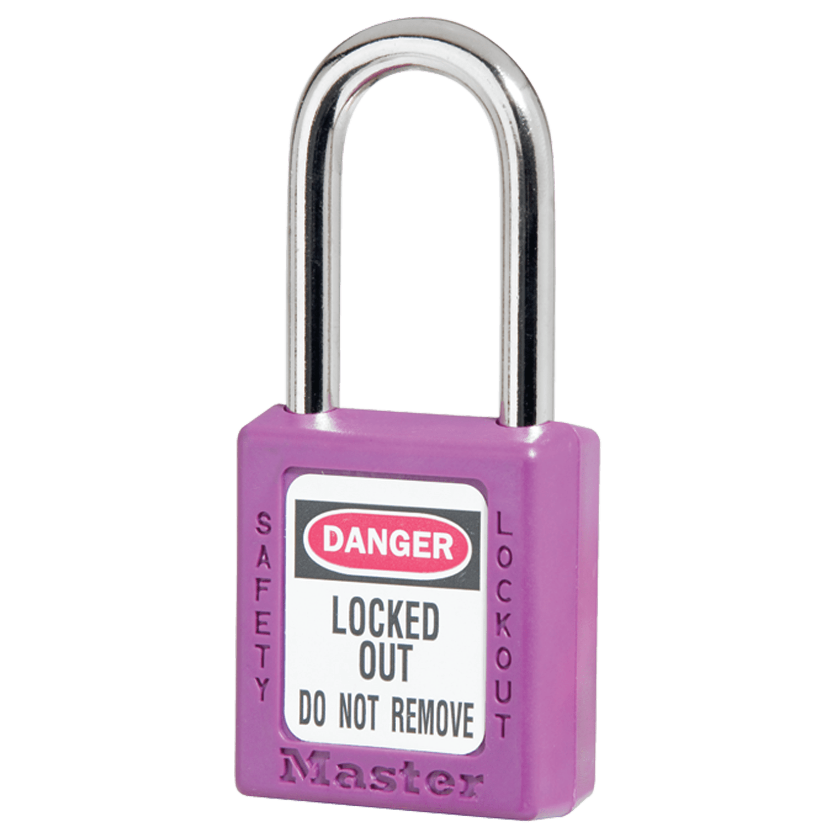 Master Lock KP90410PRP Xenoy Padlock – 1 1/2" Body Width; Keyed: Different; Purple Fashion