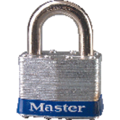 Master Lock KP905KA Commercial Steel Padlock 2" Body Width; Keyed: Alike; Silver Fashion