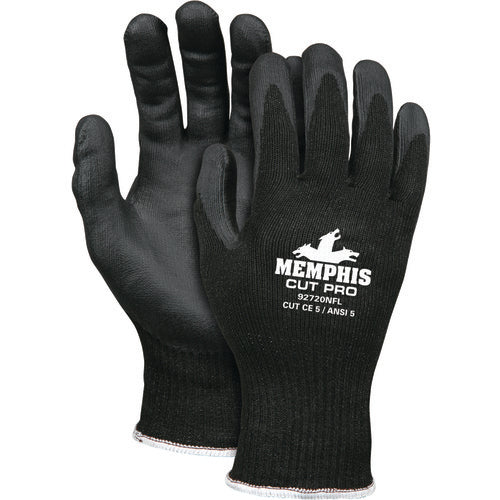 Memphis KB5192720NFM MCR Safety Cut Pro Glove – 10 Gauge HyperMax Shell – Nitrile Foam Coated Palm and Fingertips – Size Medium Discount
