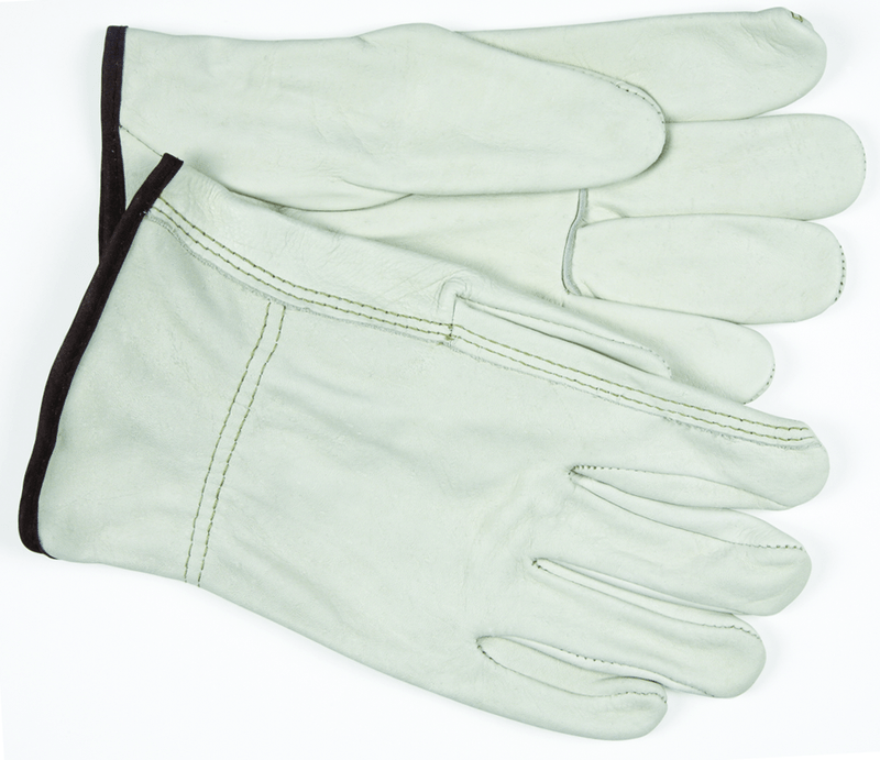 Memphis KB513203XL Full Leather/Straight Thumb 3203 Unlined Drivers Gloves – Size X-Large Fashion