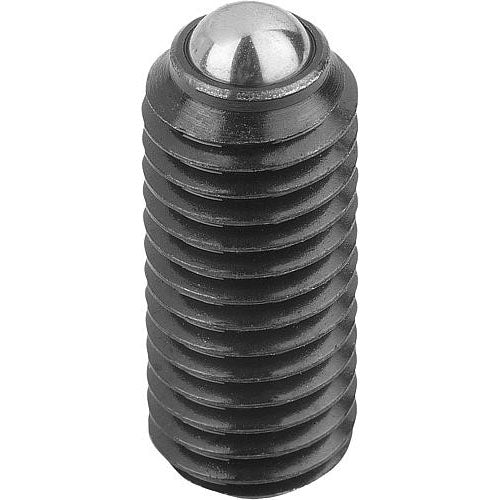 KIPP K0315.06 SPRING PLUNGER STANDARD SPRING FORCE D=M06 L=15, STEEL, COMP:BALL STEEL Online now