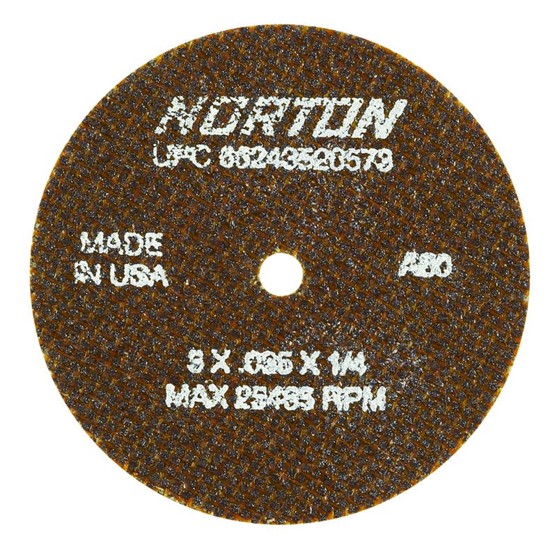 Norton Abrasives MH60070038788 7 x .035 x 1-1/4″ – A60-OBNA2 – Gemini Resin Bond Reinforced Cut-Off Wheel Online Hot Sale