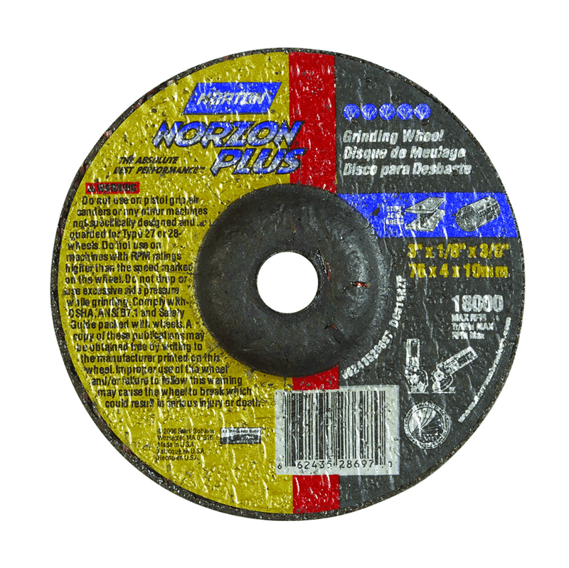 Norton Abrasives MH60070038854 7 x 1/8 x 7/8″ – Ceramic / Zirconia Alumina Blend Norzon Plus – Depressed Center Wheel Online Sale
