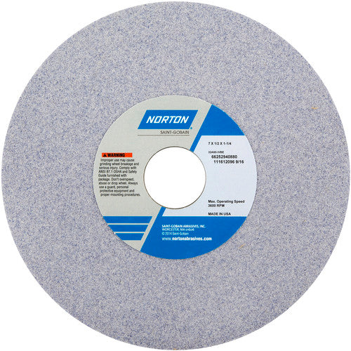 Norton Abrasives MH60070040880 7 x 1/2 x 1-1/4" Toolroom Wheel >4" 32A 60 I VBE Type 01 Online Sale