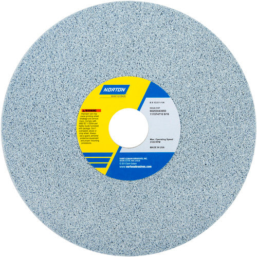 Norton Abrasives MH60080043650 8 x 1/2 x 1-1/4" SG Toolroom Wheel >4" 5SG 46 I VSP Type 01 on Sale