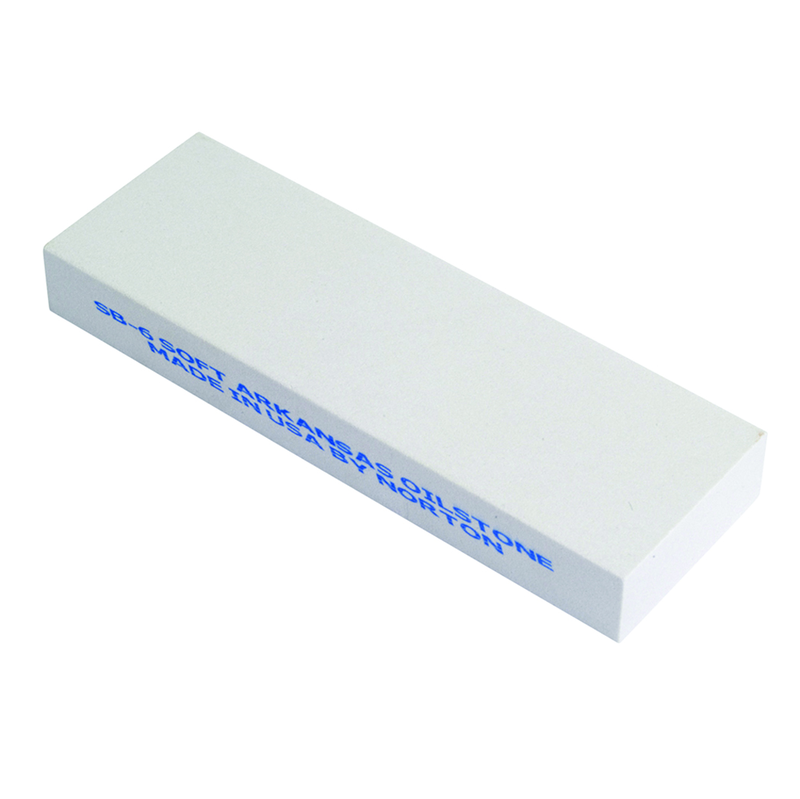 Norton Abrasives MH6485665 3/4 x 1" x 2" x 8" Hard Arkansas Benchstone Rectangular Ultra Fine Grit Hot on Sale