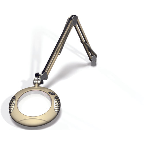 O.C. White KC53624004 Green-LiteÆ 7-1/2″ Shadow White Round LED Magnifier; 43″ Reach; Table Edge Clamp Online