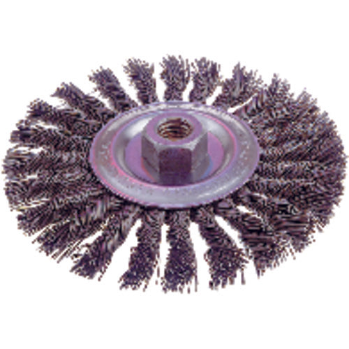 Osborn International MK6026058 8" Diameter-5/8" Arbor Hole – Knot Type Steel Wire Straight Wheel Online Hot Sale