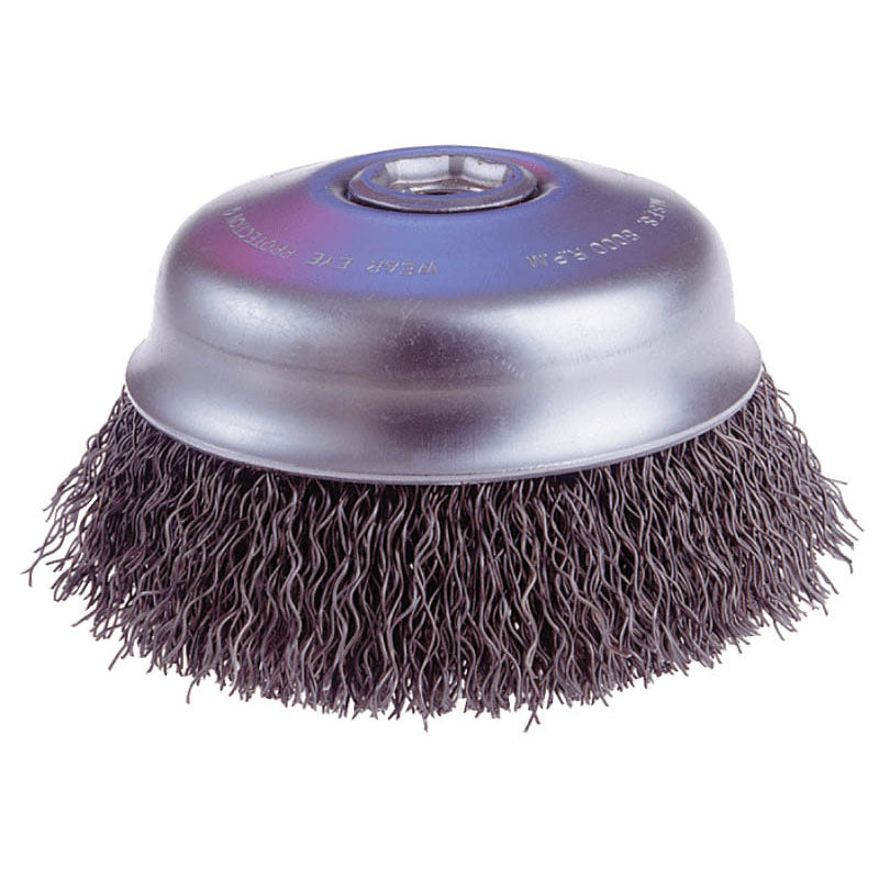 Osborn International MK6032134 4" Diameter-5/8"-11 Arbor Hole – Crimped Steel Wire Cup Wheel Online Sale